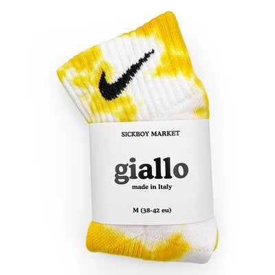 Giallo - Calzini Nike Tie Dye Caviglia 'Special Edition'