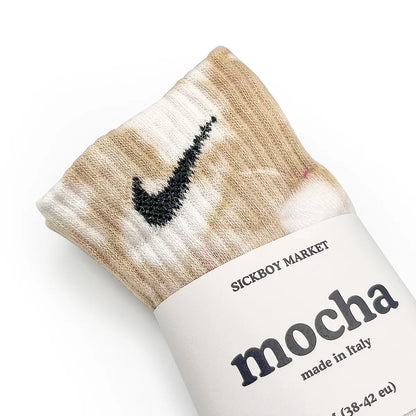 Mocha - Calzini Nike Tie Dye Caviglia