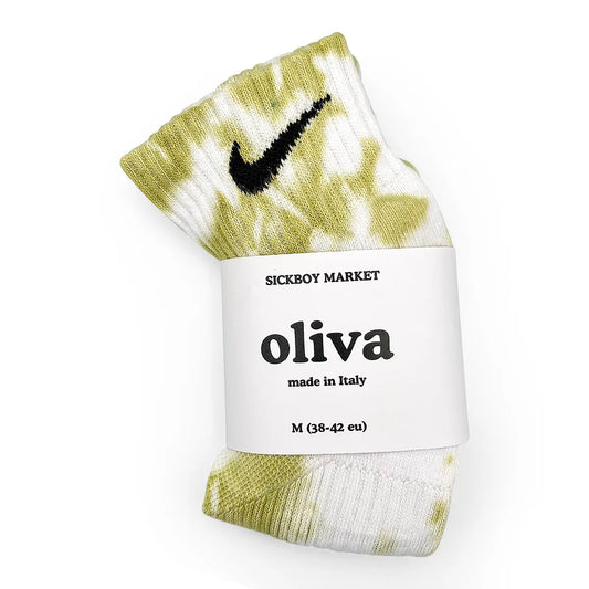 Oliva - Calzini Nike Tie Dye Caviglia 'Special Edition'