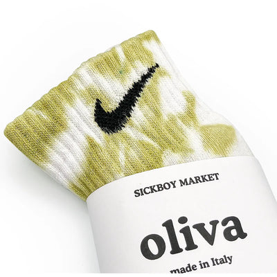 Oliva - Calzini Nike Tie Dye Caviglia 'Special Edition'