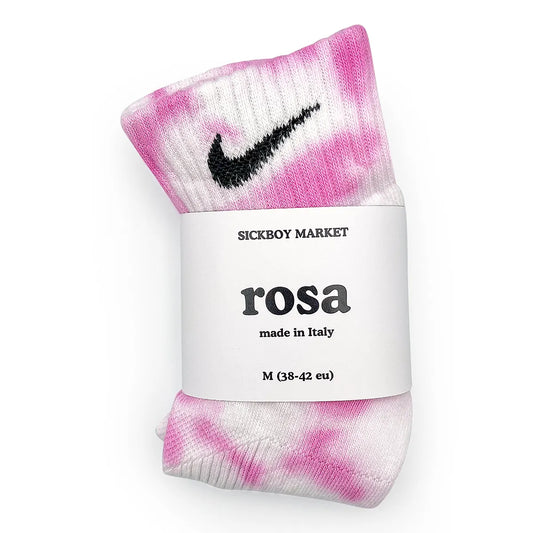 Rosa - Calzini Nike Tie Dye Caviglia