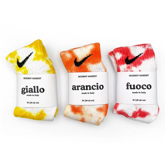 Warm Pack - Set 3 Calzini Nike Tie Dye Caviglia