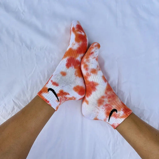 Caldo - Calzini Nike Tie Dye Caviglia - SICKBOY MARKET
