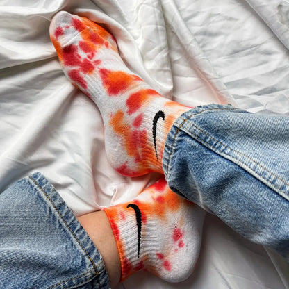 Caldo - Calzini Nike Tie Dye Caviglia