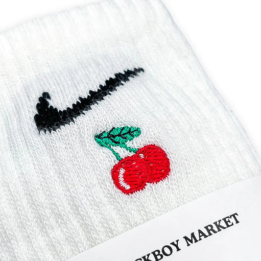 Cherry - Calzini Nike Ricamati
