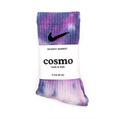 SICKBOY MARKET 'Cosmo' - Nike Tie Dye Socks Made in Italy