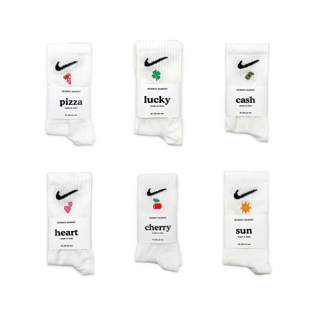 Calzini Nike Ricamati