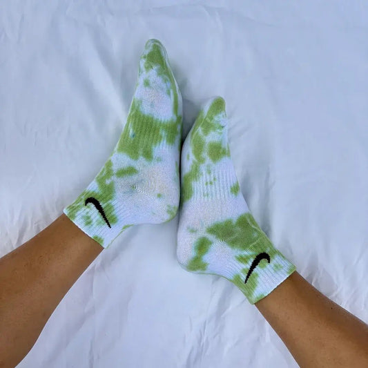 Erba - Calzini Nike Tie Dye Caviglia - SICKBOY MARKET