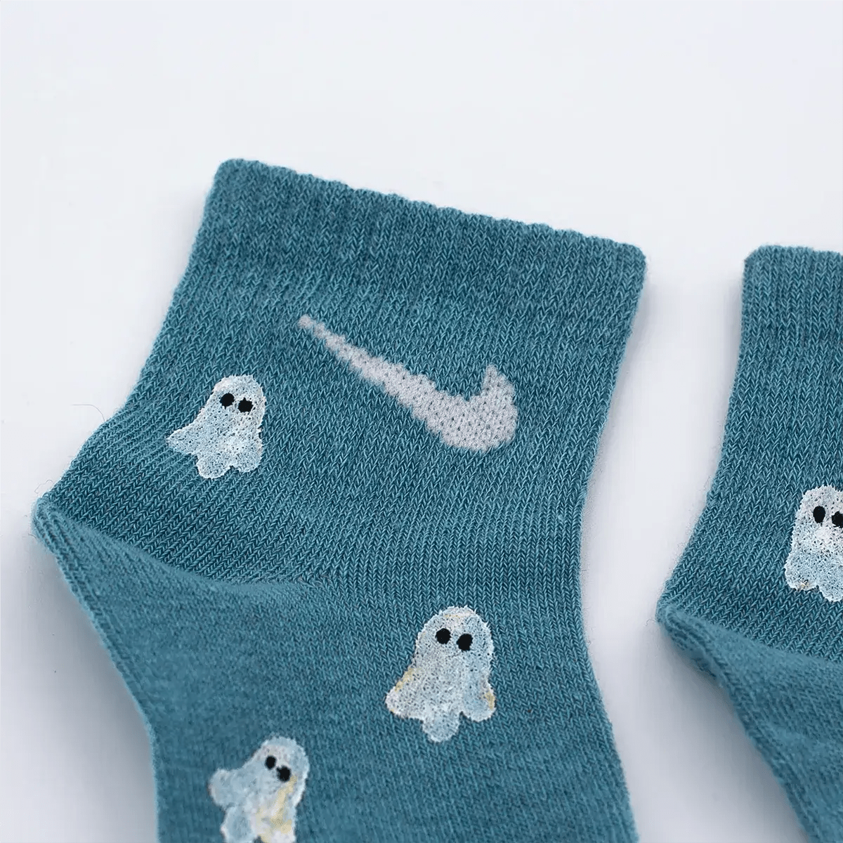 Fantasma - Calzini Nike Bebè Dipinti a Mano - SICKBOY MARKET