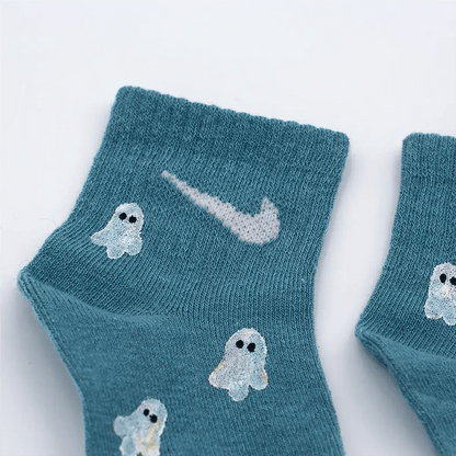 Fantasma - Calzini Nike Bebè Dipinti a Mano - SICKBOY MARKET