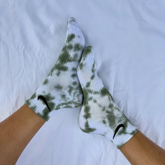 Foresta - Calzini Nike Tie Dye Caviglia - SICKBOY MARKET