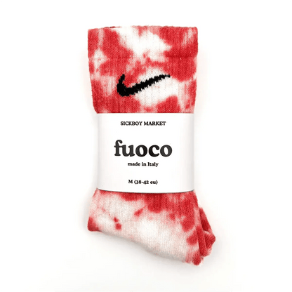 Fuoco - Calzini Nike Tie Dye Polpaccio - SICKBOY MARKET