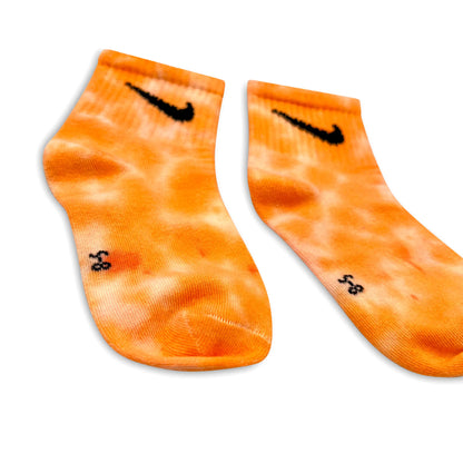Arancio - Calzini Nike Tie Dye Bimbo