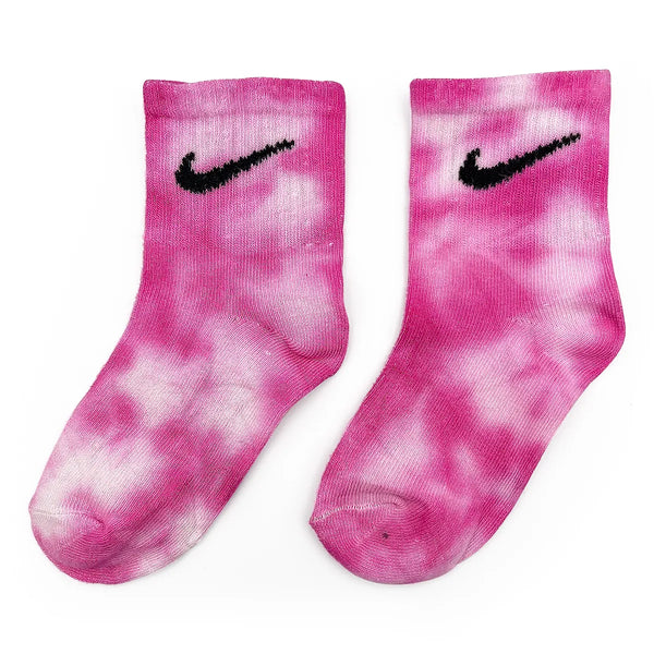 Fucsia - Calzini Nike Tie Dye Bimbo