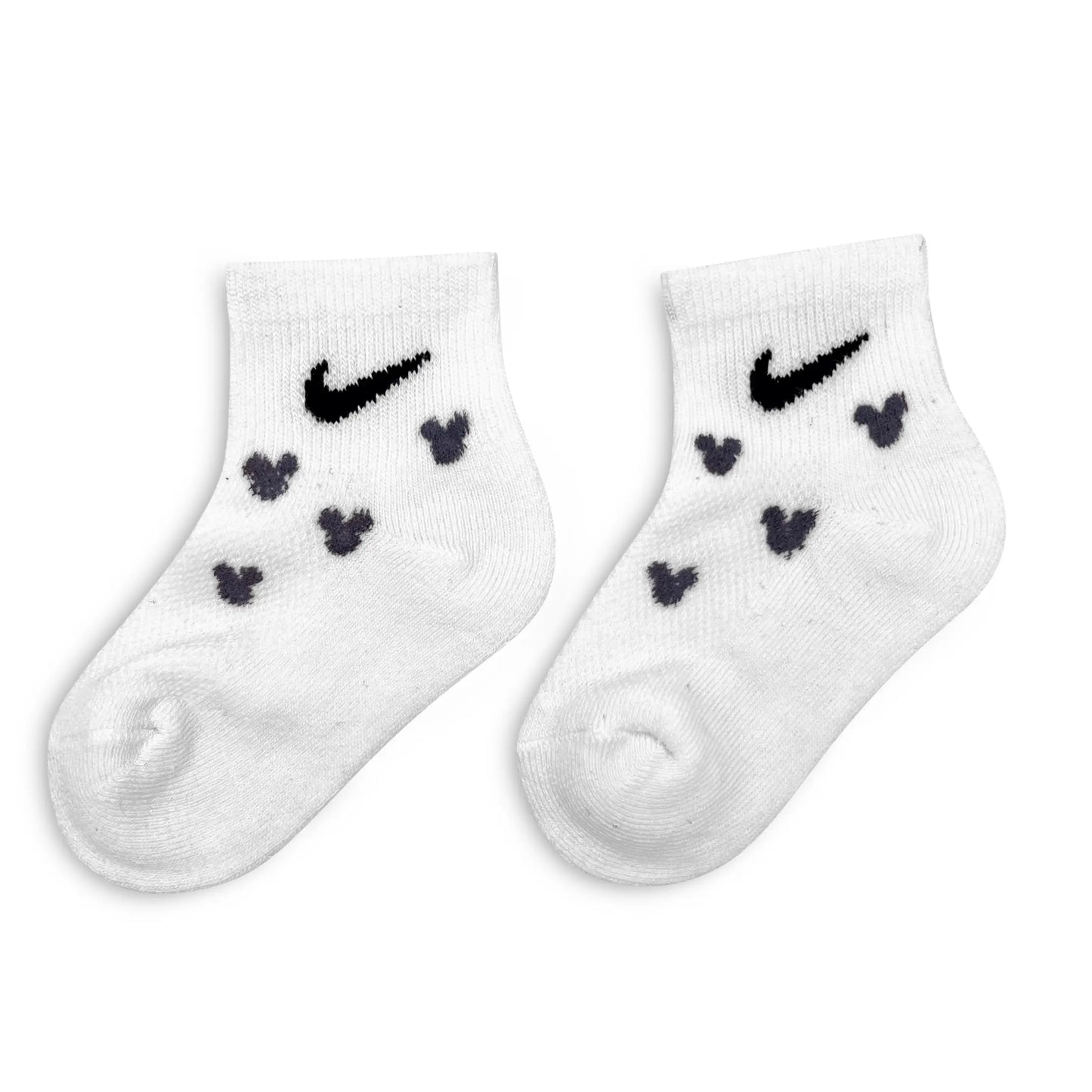 Mickey - Calzini Nike Bimbo Dipinti a Mano