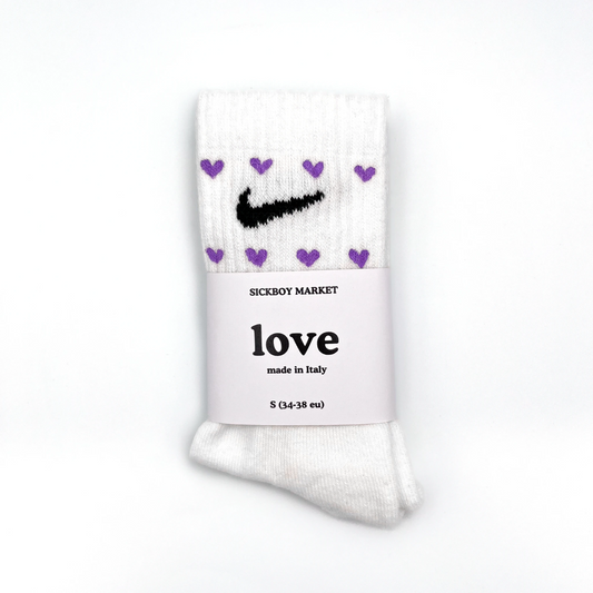 Love - Calzini Nike Dipinti A Mano