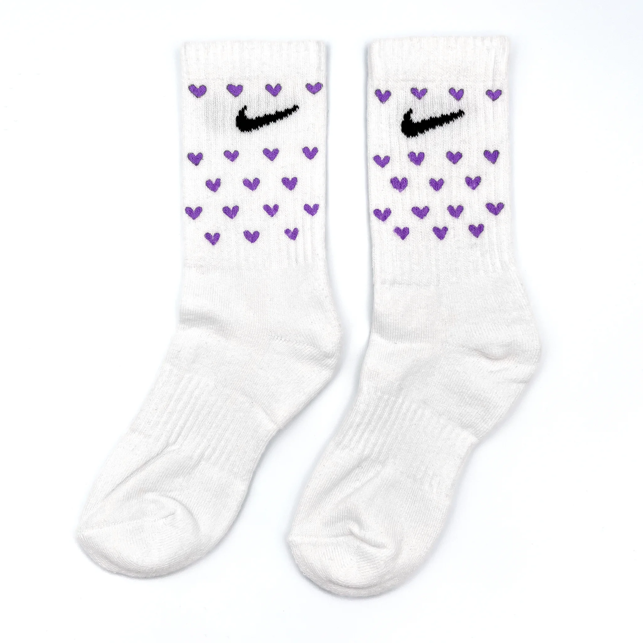 SICKBOY MARKET 'Amore' - Chaussettes Nike peintes à la main et fabriquées en Italie