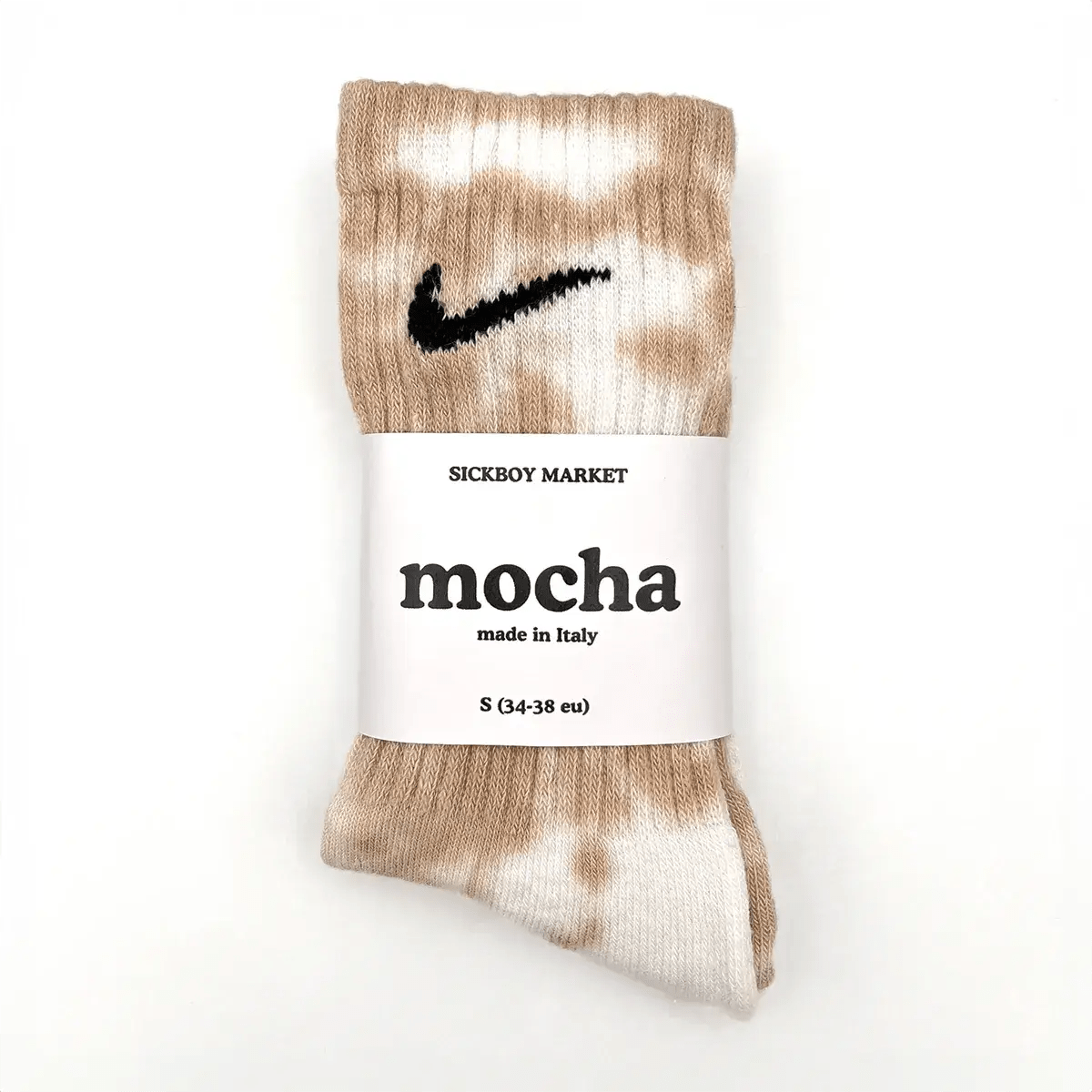 Mocha - Calzini Nike Tie Dye Polpaccio - SICKBOY MARKET