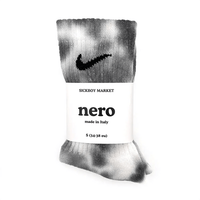 Nero - Calzini Nike Tie Dye Polpaccio