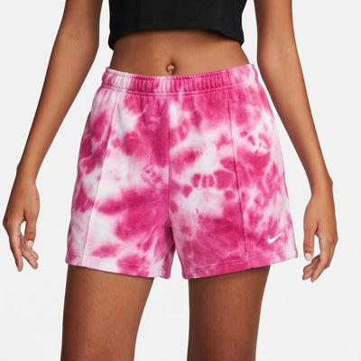 Nike Short Chill Terry Tie Dye - Fucsia