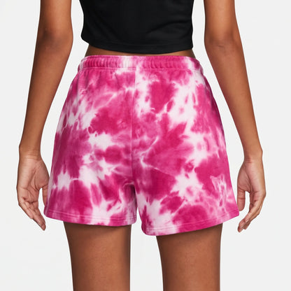 Nike Short Chill Terry Tie Dye - Fucsia