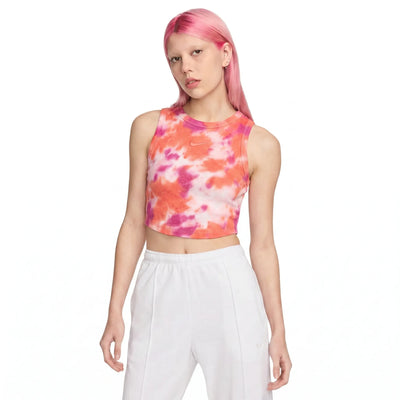 Canotta Aderente Nike Tie Dye - Alba