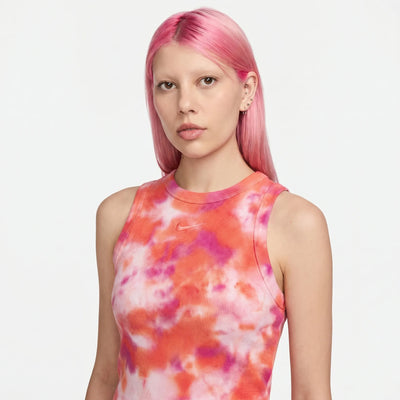 Canotta Aderente Nike Tie Dye - Alba