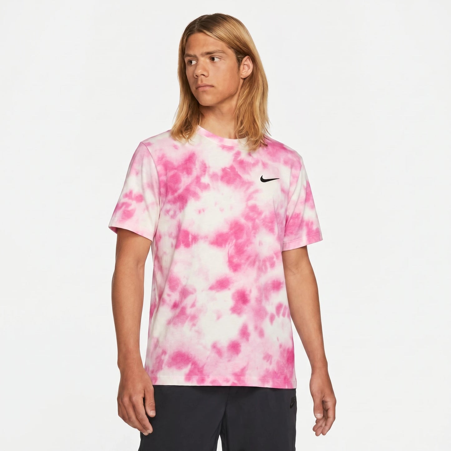 Nike Tie Dye Tee - Fucsia