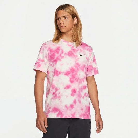 Nike Tie Dye Tee - Fucsia