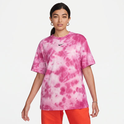 Nike T-shirt Essential Tie Dye - Fucsia