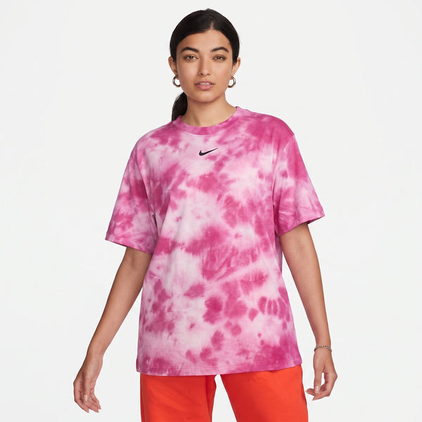 Nike T-shirt Essential Tie Dye - Fucsia