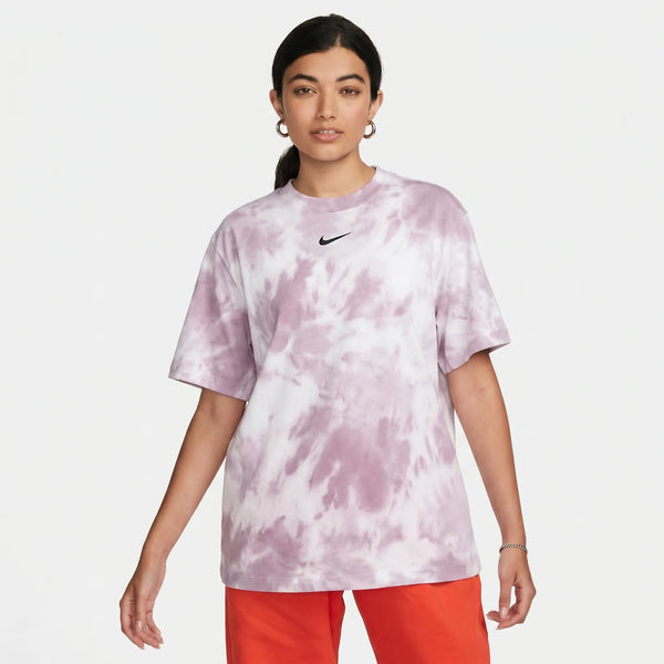 Nike T-shirt Essential Tie Dye - Lilla