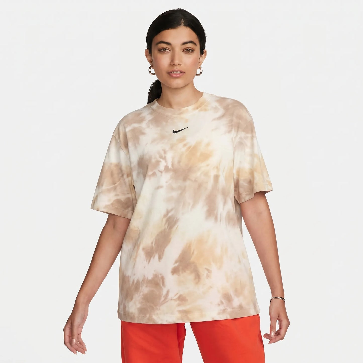 Nike T-shirt Essential Tie Dye - Mocha