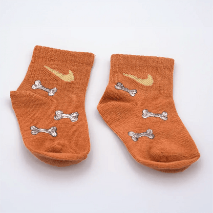 Osso - Calzini Nike Bebè Dipinti a Mano - SICKBOY MARKET
