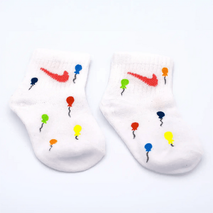 Palloncino - Calzini Nike Bebè Dipinti a Mano - SICKBOY MARKET