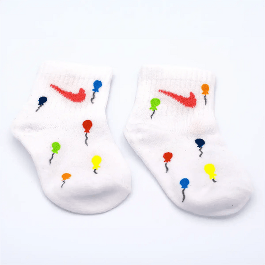 Palloncino - Calzini Nike Bebè Dipinti a Mano - SICKBOY MARKET