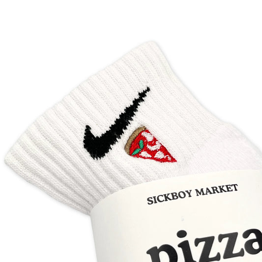 Pizza - Calzini Nike Ricamati Caviglia