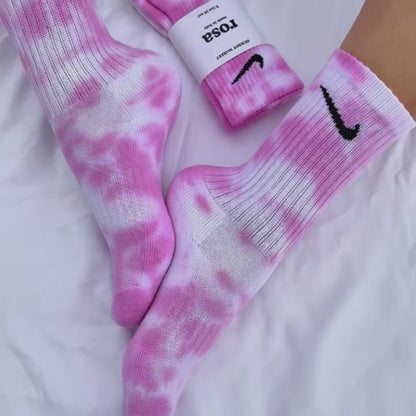 SICKBOY MARKET 'Pink' - Nike Tie Dye Socks Made in Italy