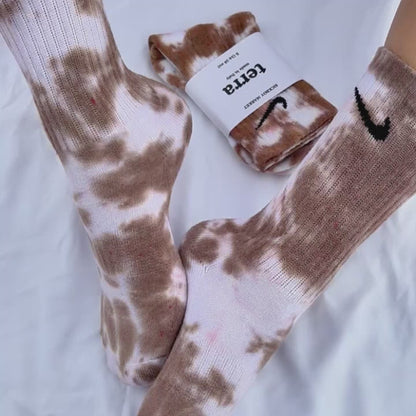 Terra - Calzini Nike Tie Dye Polpaccio