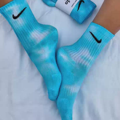 SICKBOY MARKET 'Cielo' - Nike Tie Dye Socks Made in Italy
