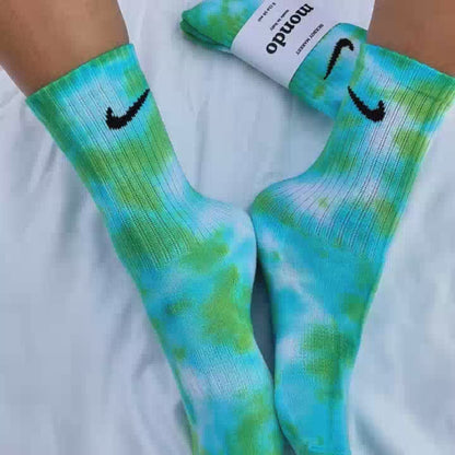 SICKBOY MARKET 'Mondo' - Chaussettes Nike Tie Dye fabriquées en Italie