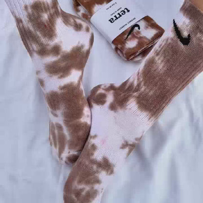 Terra - Calzini Nike Tie Dye Polpaccio