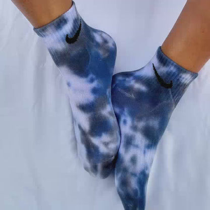 SICKBOY MARKET 'Nebula' - Chaussettes Nike Tie Dye fabriquées en Italie