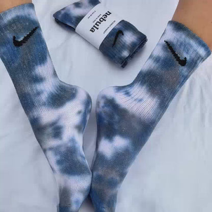 SICKBOY MARKET 'Nebula' - Nike Tie Dye Socks Made in Italy