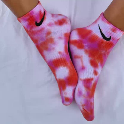 Alba - Calzini Nike Tie Dye Caviglia