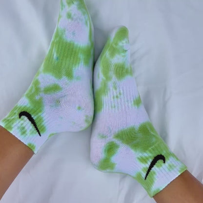 Erba - Calzini Nike Tie Dye Caviglia