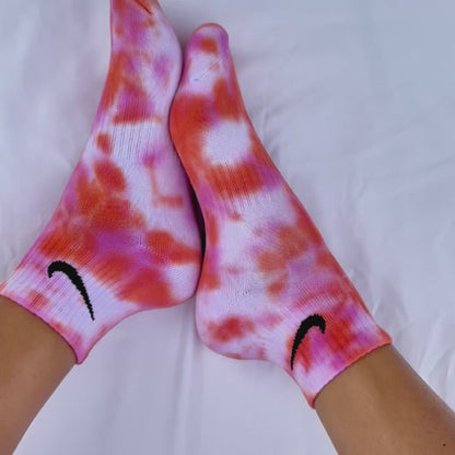 Alba - Calzini Nike Tie Dye Caviglia