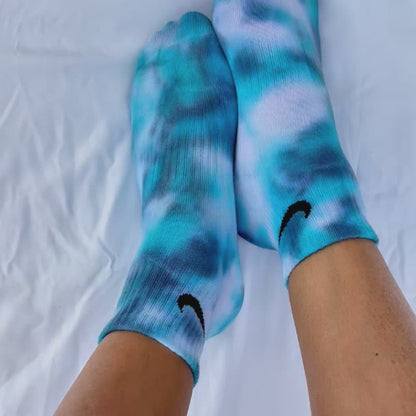 SICKBOY MARKET 'Sea' - Nike Tie Dye Socks Made in Italy