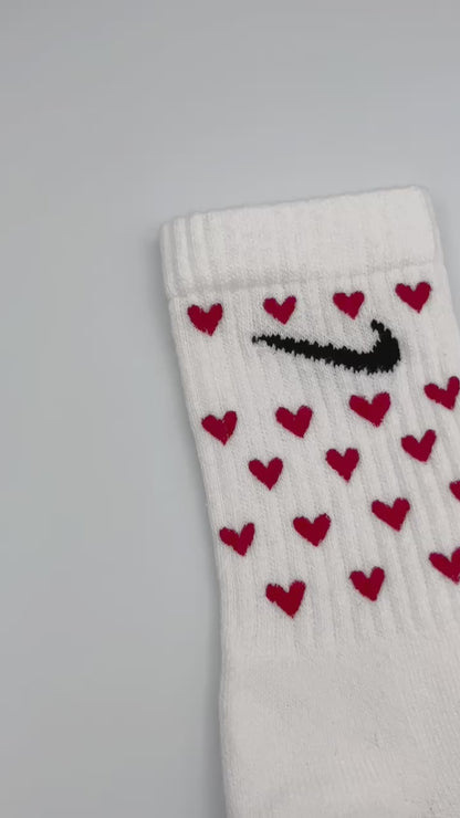 Amore - Calzini Nike Dipinti A Mano