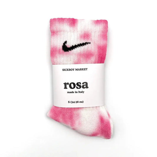 Rosa - Calzini Nike Tie Dye Polpaccio - SICKBOY MARKET